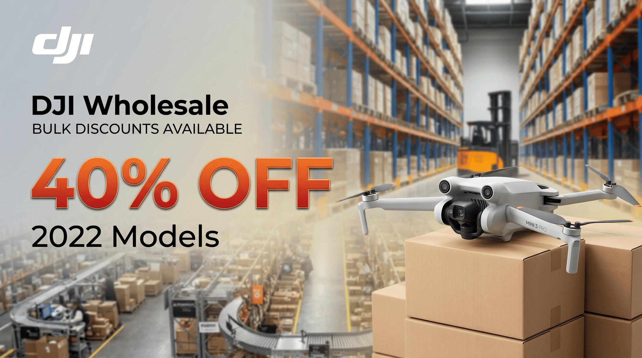 DJI 2022 Clearance 40% Off