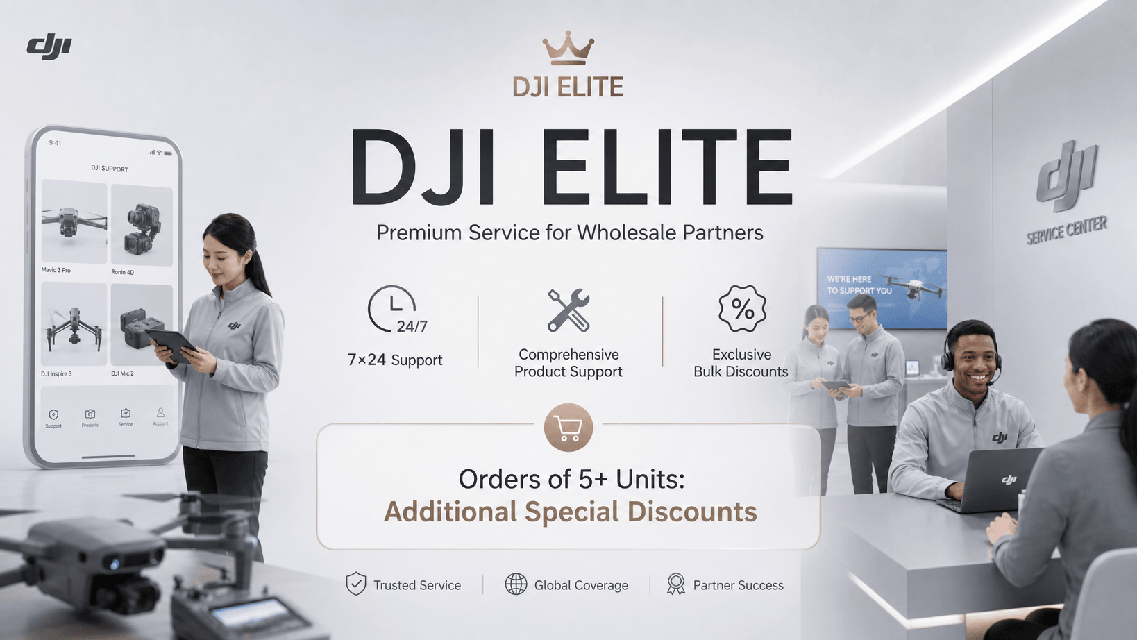 DJI Wholesale Customer Service